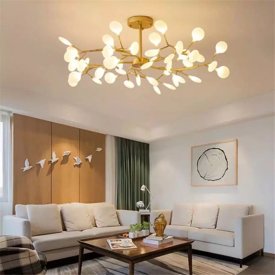 Golden Tree Chandelier | elesira