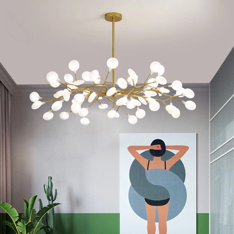 Golden Tree Chandelier | elesira