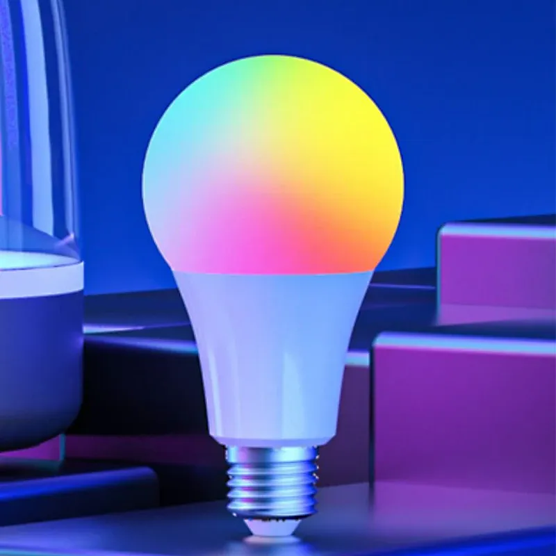 Lampadina intelligente dai colori vivaci e cangianti con telecomando | elesira