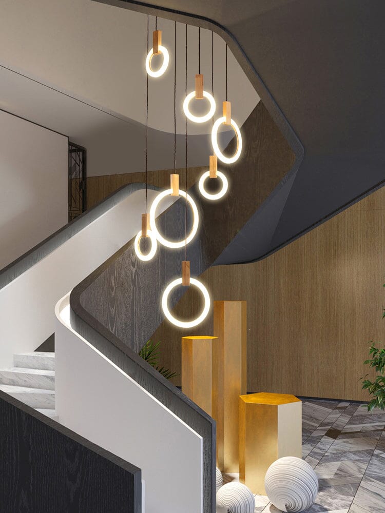 Halo Ring Chandelier | elesira