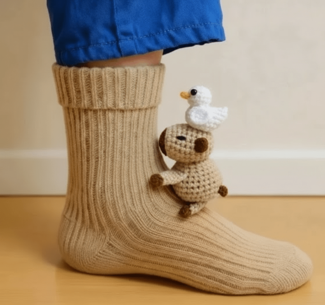 Snuggly Home Slippers with Charming 3D Animal Accents | elesira