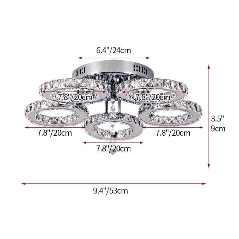 Indie Ring Chandelier | elesira