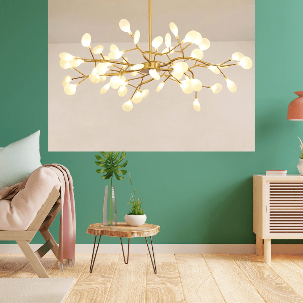 Golden Tree Chandelier | elesira