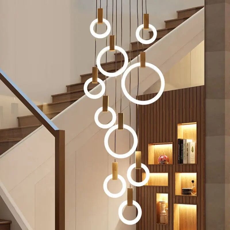 Halo Ring Chandelier | elesira