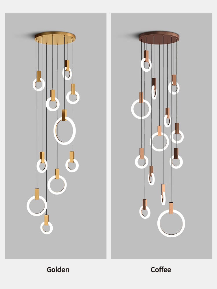Halo Ring Chandelier | elesira