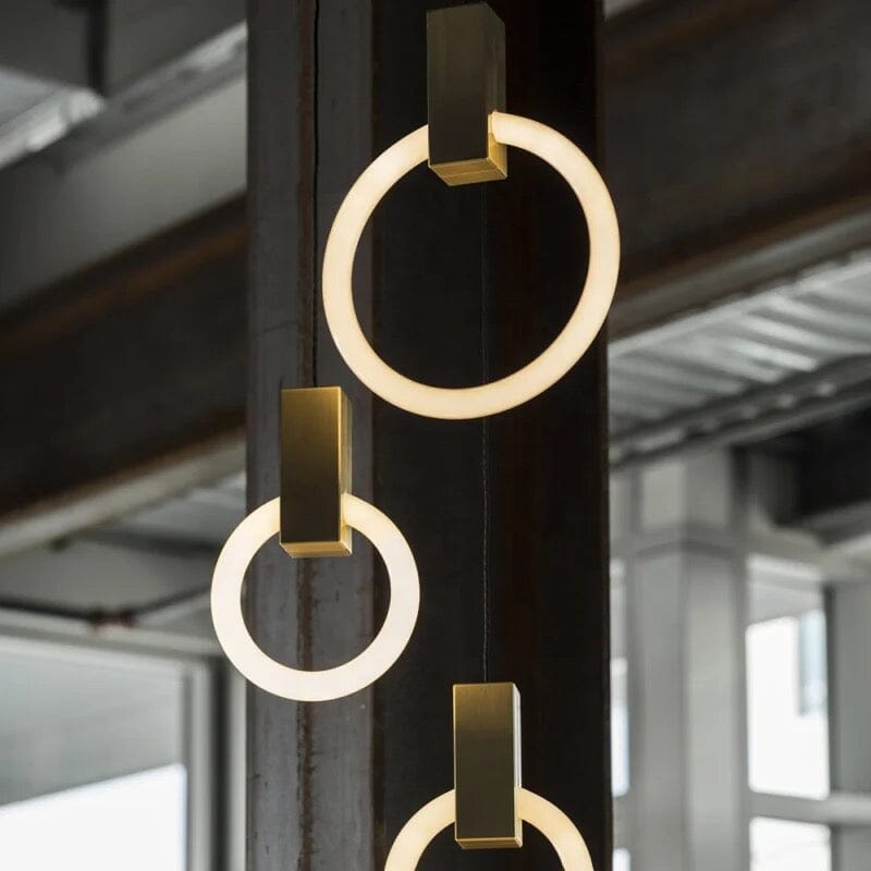 Halo Ring Chandelier | elesira