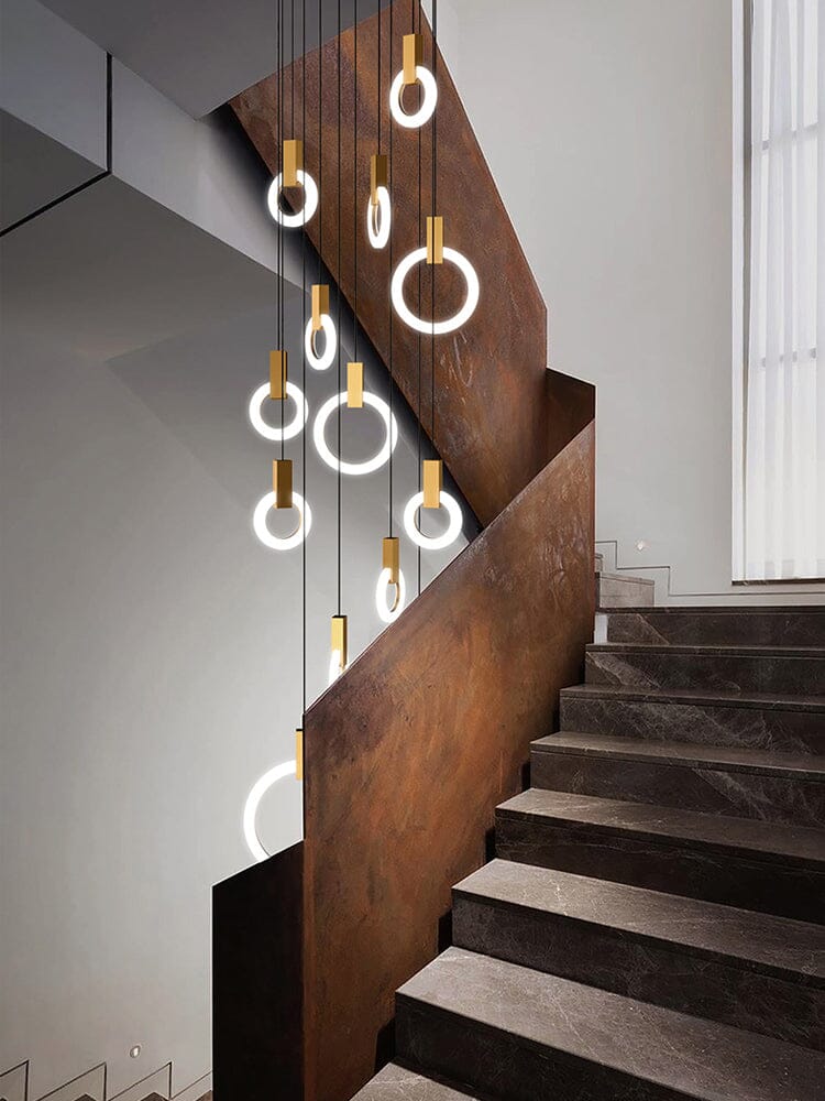 Halo Ring Chandelier | elesira