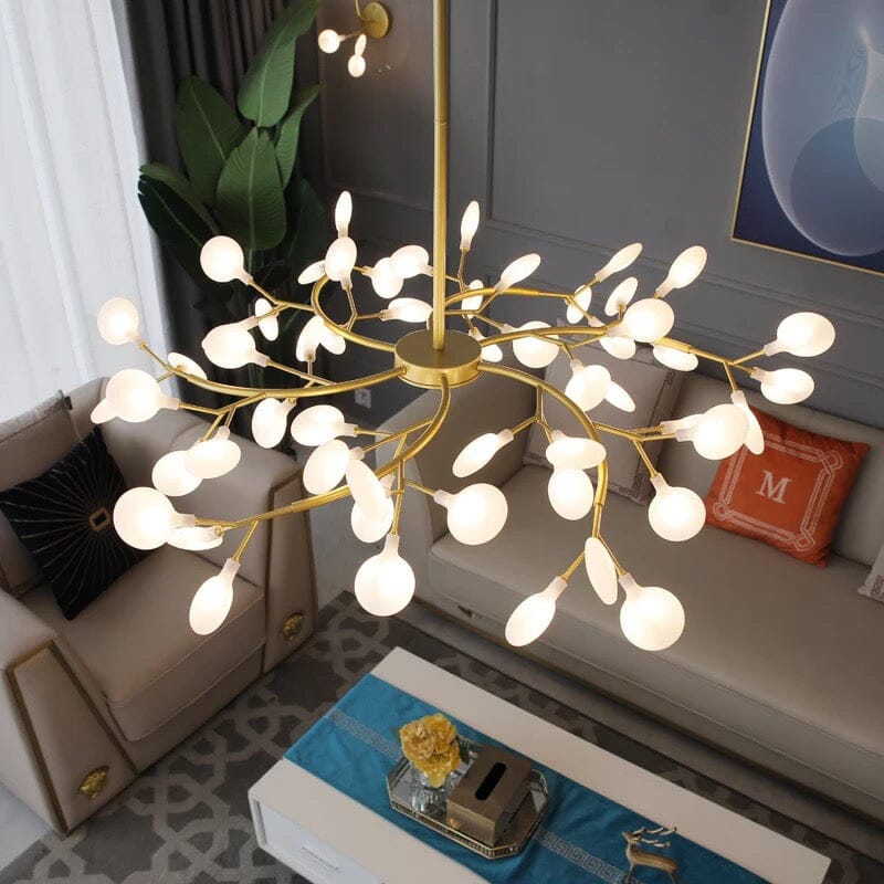 Golden Tree Chandelier | elesira