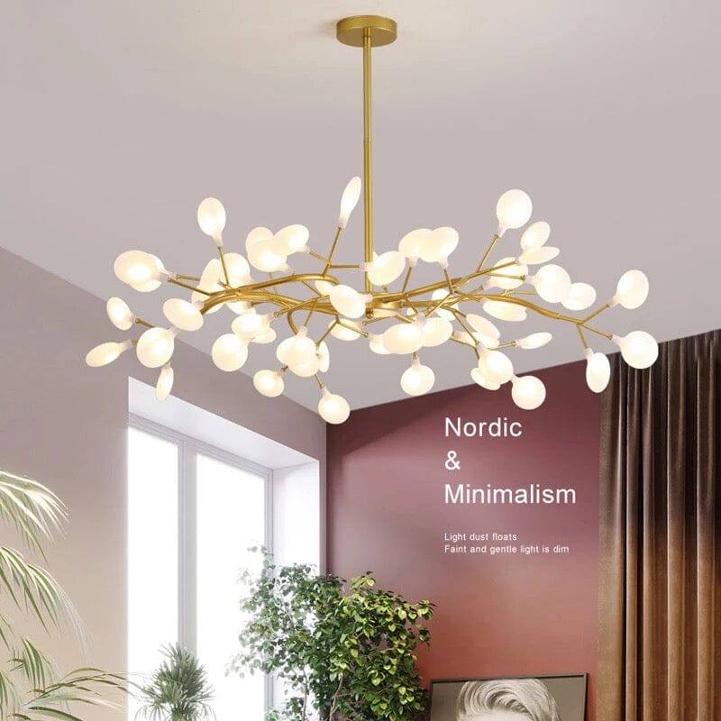 Golden Tree Chandelier | elesira