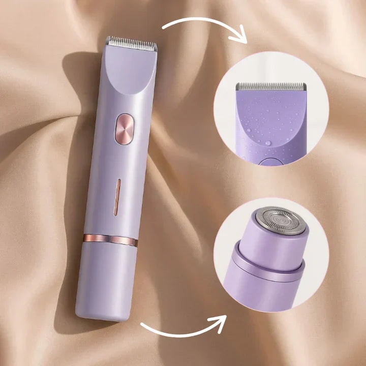 SilkSmooth Elektrischer Damenrasierer - Sanfte Haarentfernung | elesira