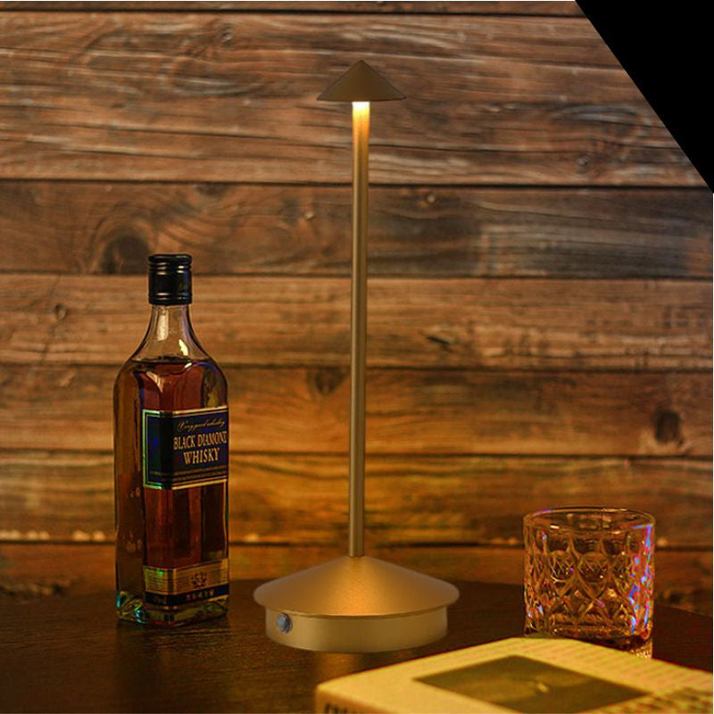 LumiGlow – Luxe Wireless Table Lamp with Memory Function and Adjustable Lighting | elesira