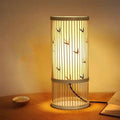 Japansk nattbordslampe i bambus med zen-design | elesira