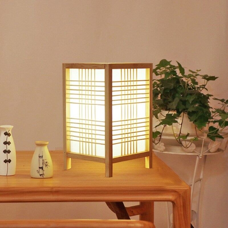 Japansk firkantet sengelampe | elesira