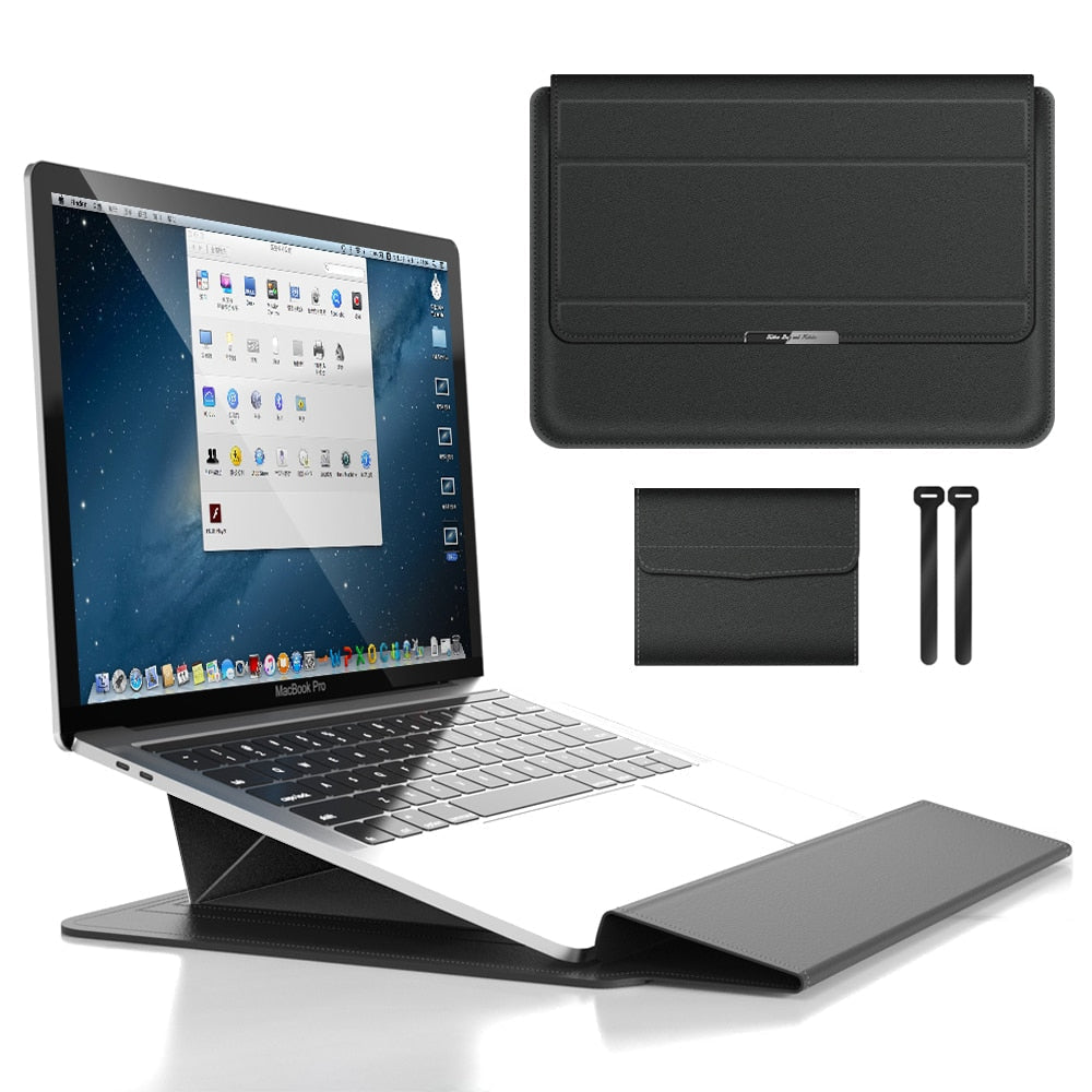 Versatile Laptop Sleeve & Stand Combo for Ultimate Comfort | elesira