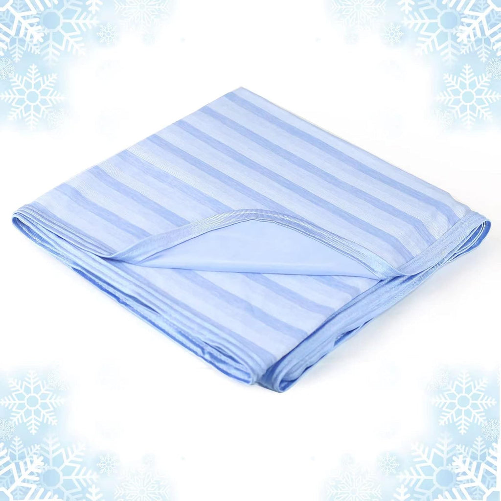 Cool Comfort Lightweight Double Sided Cooling Blanket For Hot Sleepers And Night Sweats - Elesira