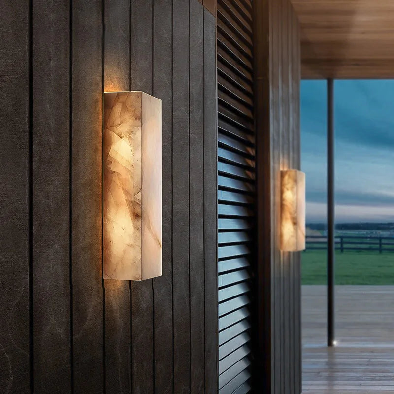 Marblux - Marble outdoor wall light | elesira