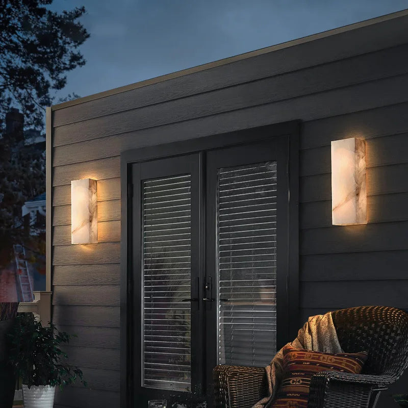 Marblux - Marble outdoor wall light | elesira