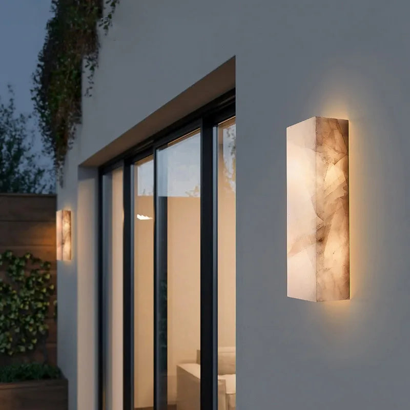 Marblux - Marble outdoor wall light | elesira