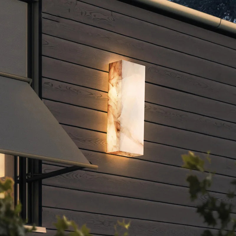Marblux - Marble outdoor wall light | elesira