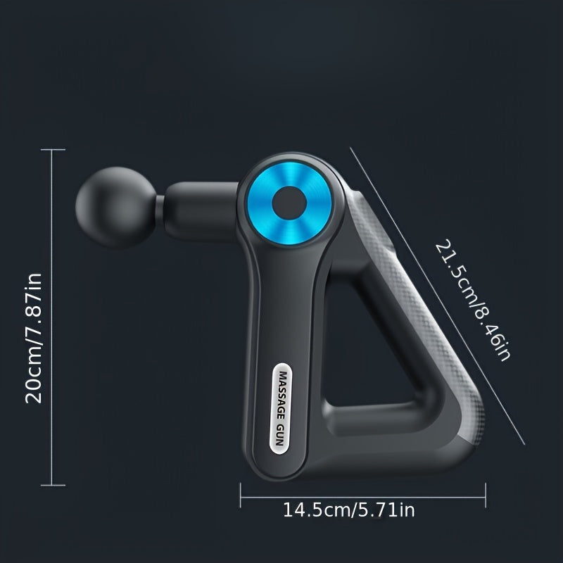 Appareil de massage polyvalent avec 9 embouts pour un soulagement total | elesira
