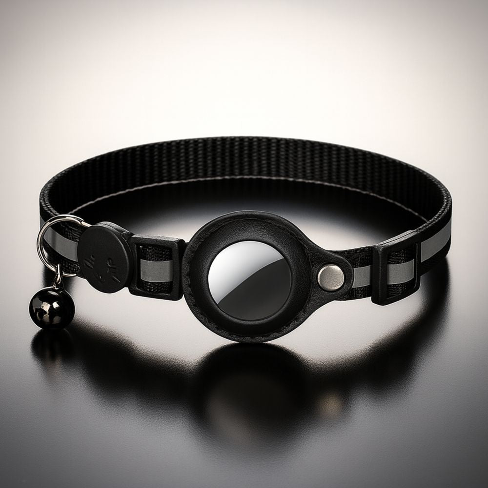 Slimme kattenhalsband met gps-tracker en bel - PetSecure | elesira