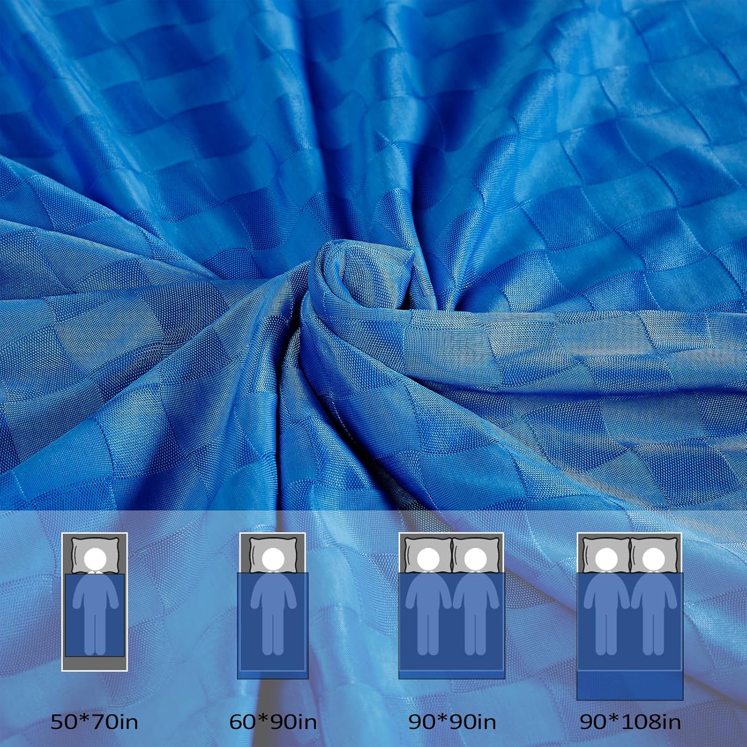 ChillEase Arc-Chill Cooling Blanket For Hot Sleepers, Soft And Breathable Comfort - Elesira