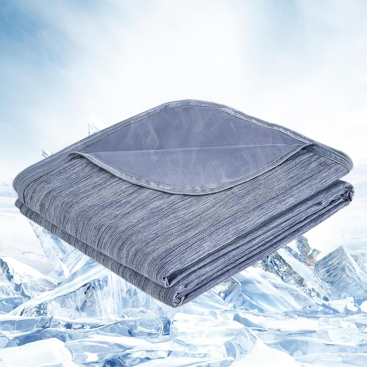 Cooling Blanket Lightweight Summer Comfort For Hot Sleepers And Night Sweats On Bed - Elesira