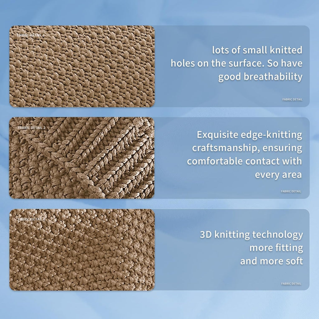 Cozy Comfort Weighted Knitted Blanket With Cooling Microfiber For All Season Relaxation - Elesira