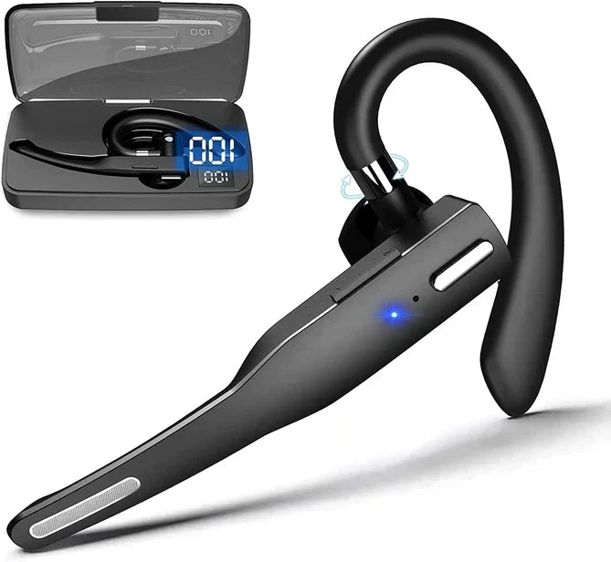 Kabelloses Bluetooth-Headset mit zwei Mikrofonen und Geräuschreduzierung | elesira