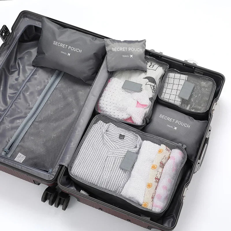 Set da viaggio intelligente - Set versatile per organizzare i bagagli | elesira