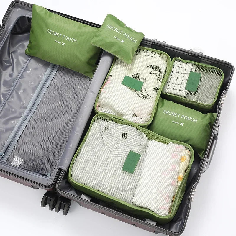 Set da viaggio intelligente - Set versatile per organizzare i bagagli | elesira