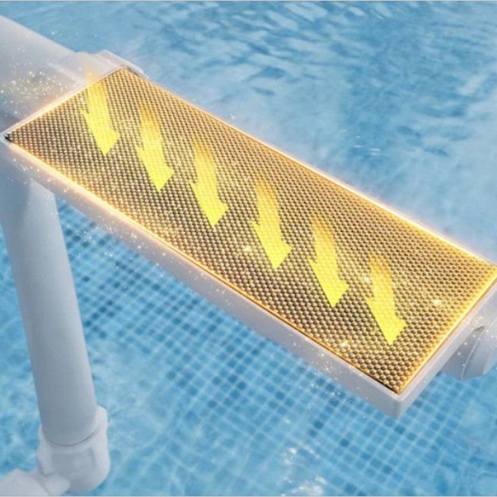 Solar-Powered RGB Fountain for Pool – Evening Light Display | elesira