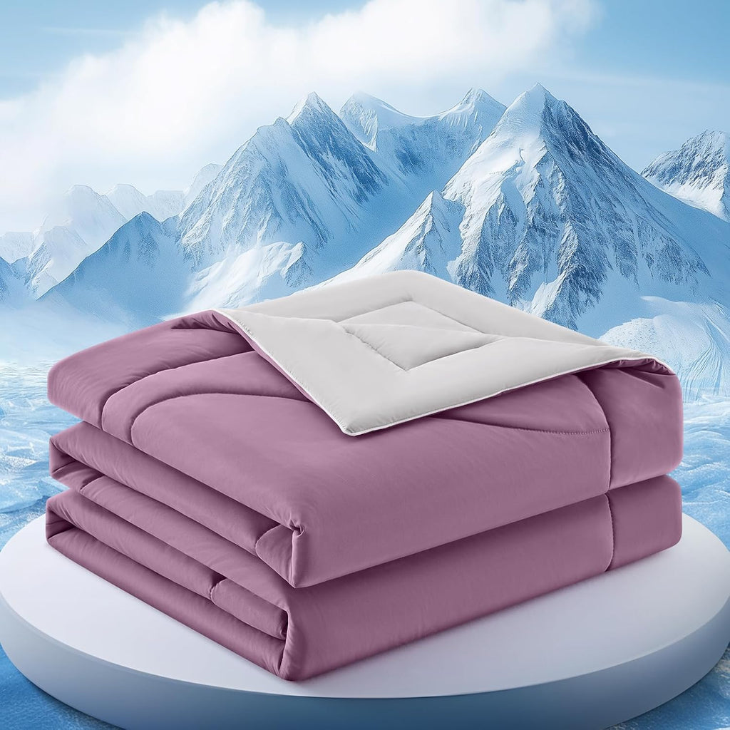 Cooling Comforter Double-Sided Ice Fabric For Hot Sleepers - Elesira