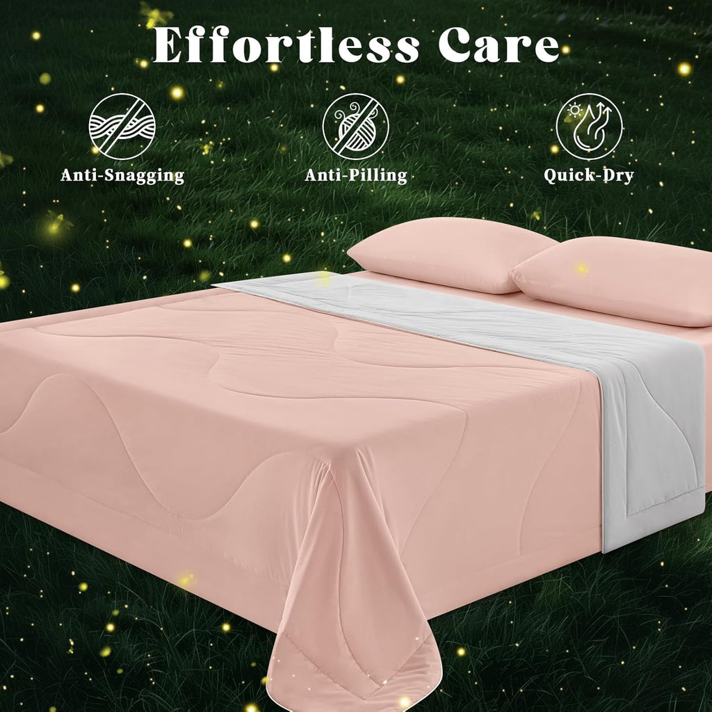 Cooling Comforter Double-Sided Ice Fabric For Hot Sleepers - Elesira