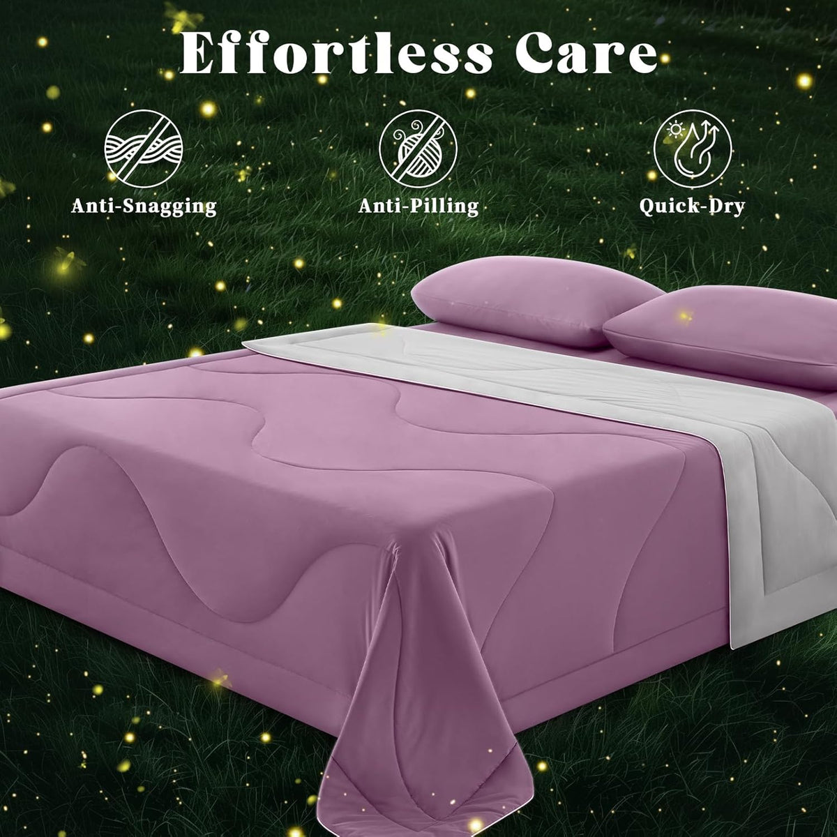 Cooling Comforter Double-Sided Ice Fabric For Hot Sleepers - Elesira
