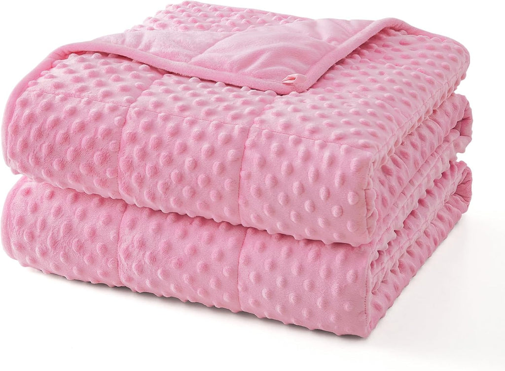 Dots Signature-vægtæppe med kølende mikrofiber til komfort året rundt – Elesira