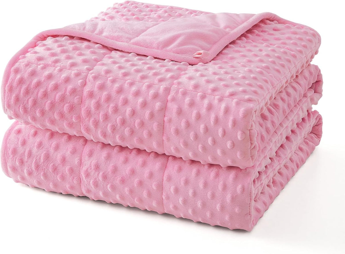 Dots Signature-vægtæppe med kølende mikrofiber til komfort året rundt – Elesira