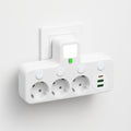 Chytrá prodlužovací zásuvka s USB porty a vypínačem - nabíjejte více zařízení | elesira