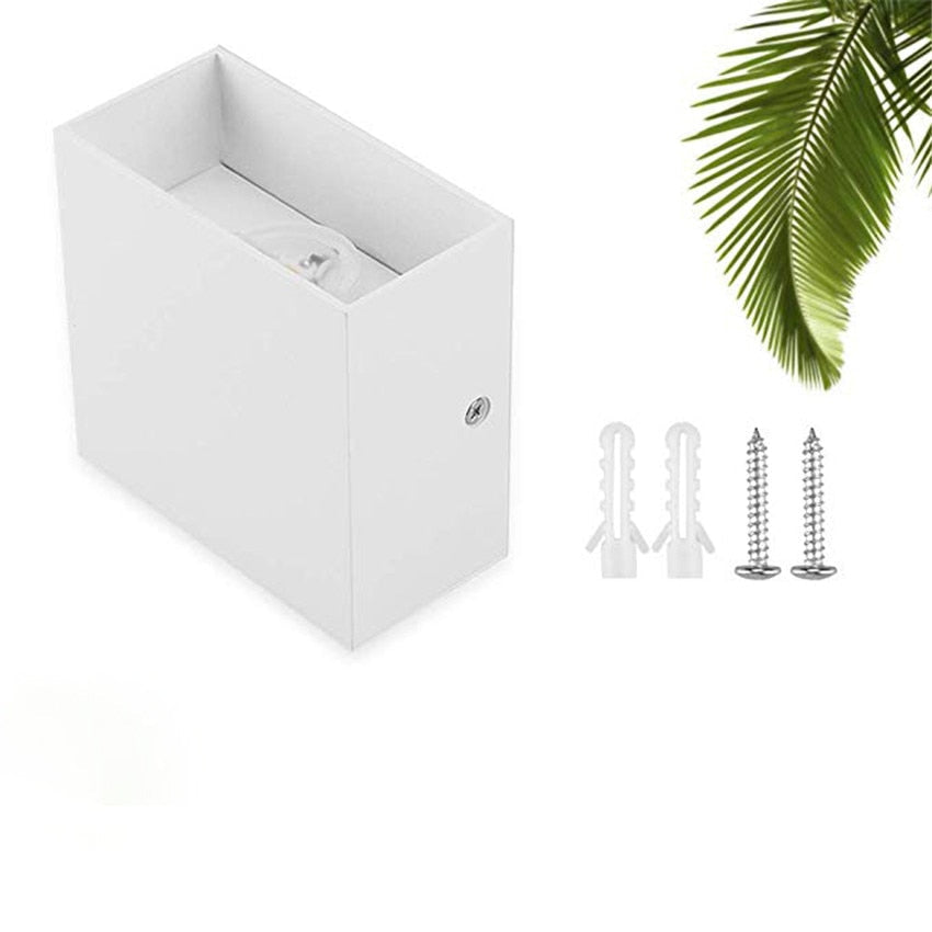 Metal Cube Led Wall Light | elesira