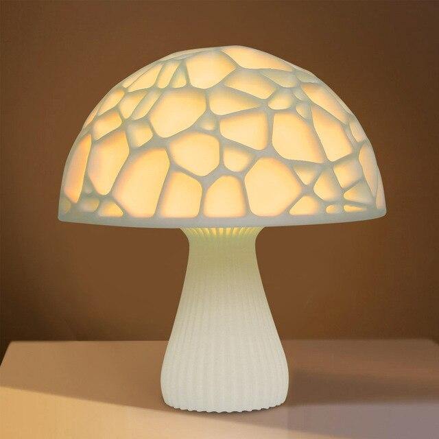 3D Print Elegant Mushroom Table Lamp Room | elesira