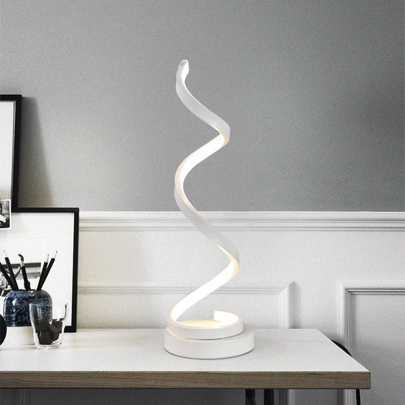 Lumera | 20W spiralformet LED-bordlampe | elesira