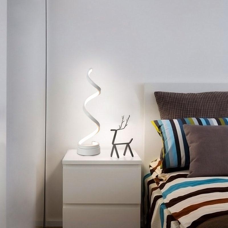 Lumera | 20W spiralformet LED-bordlampe | elesira