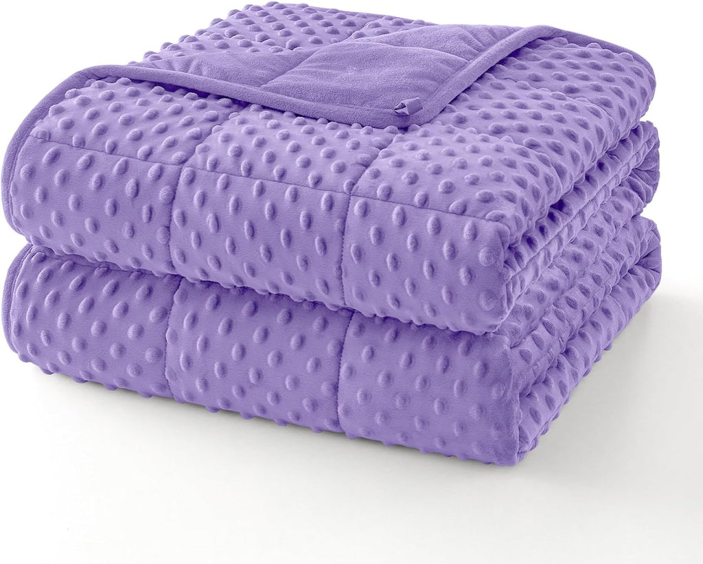 Dots Signature-vægtæppe med kølende mikrofiber til komfort året rundt – Elesira