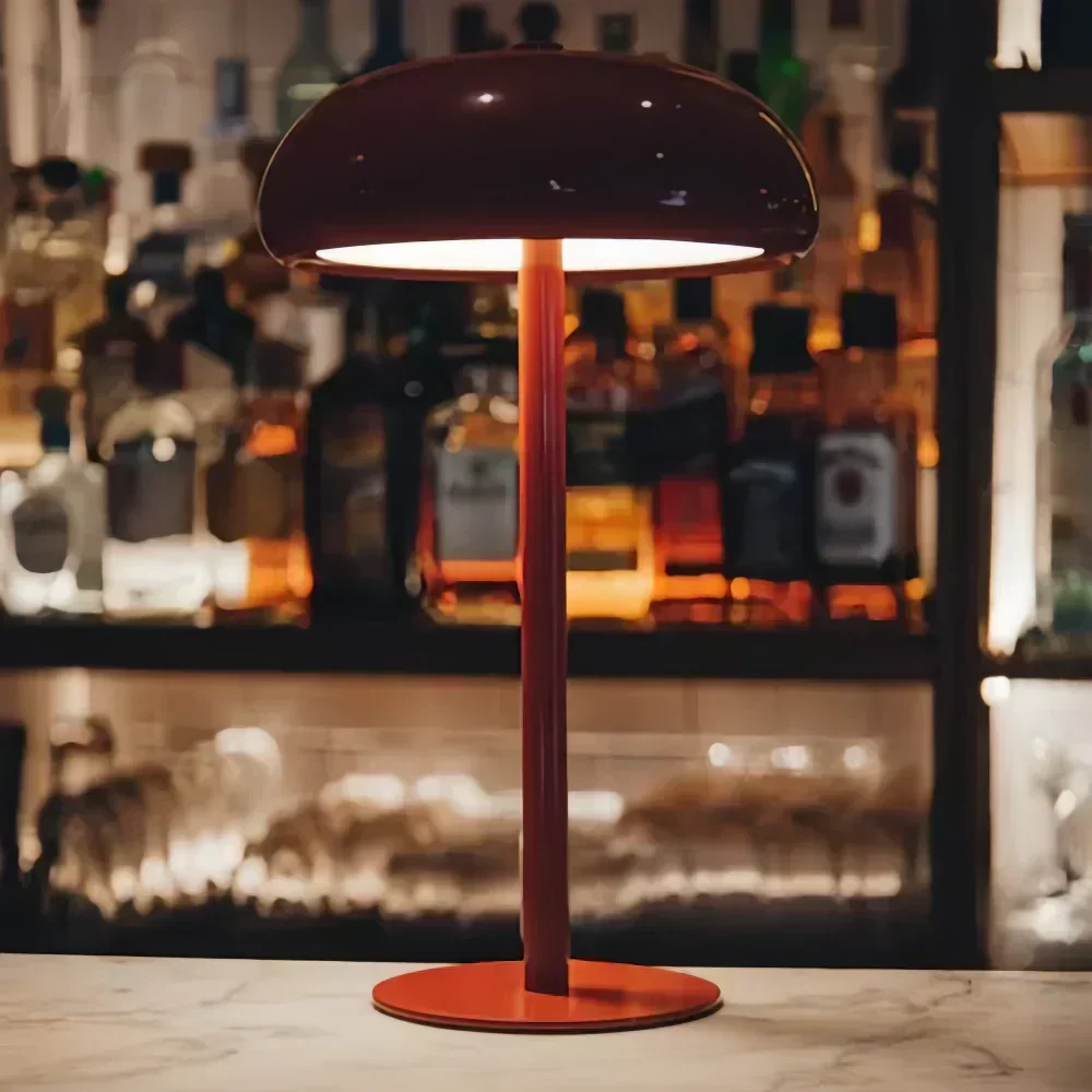 GlowNest érintőlámpa – vezeték nélküli, fényerő-szabályozható és modern | elesira