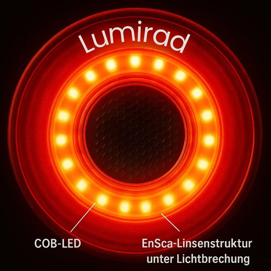 Intelligens kerékpár-hátsó lámpa 6 móddal és újratölthető akkumulátorral | elesira