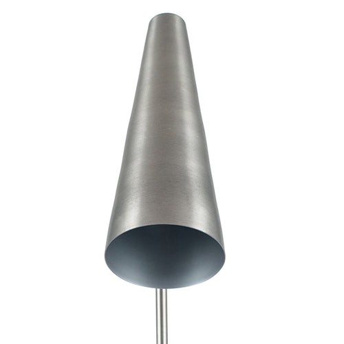 Alexa Antique Silver Conical Task Table Lamp | elesira