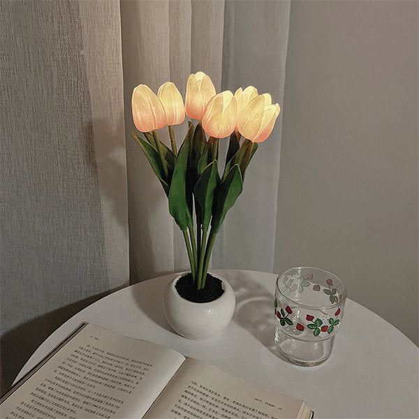 Maribel | Tulip-Shaped Night Lamp | elesira