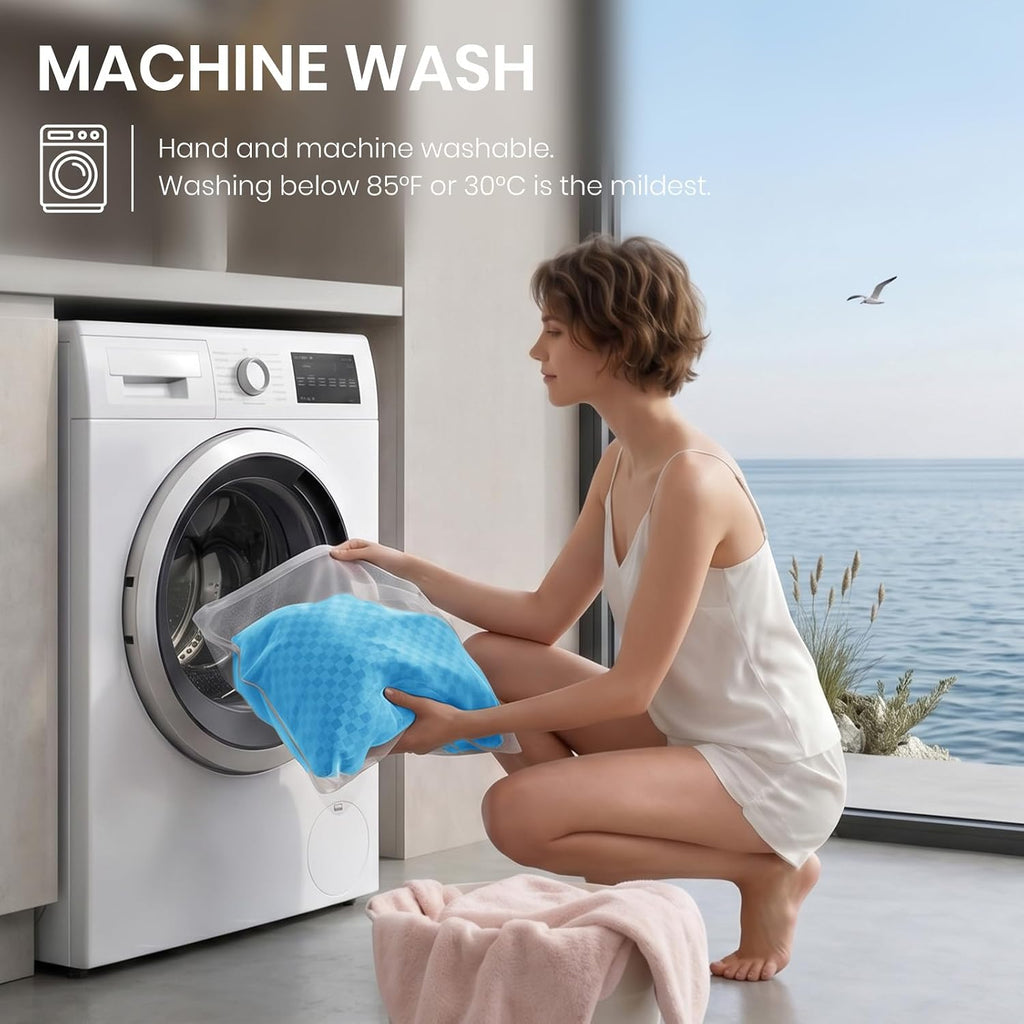 Chill Comfort Kühldecke mit leichtem, weichem Stoff für Menschen, denen nachts warm ist – Elesira