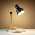 Wooden Desk Lamp - Adjustable Lighting for Any Space | elesira