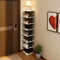 Slim Shoe Organizer - Vertical Shoe Rack for Space Saving | elesira